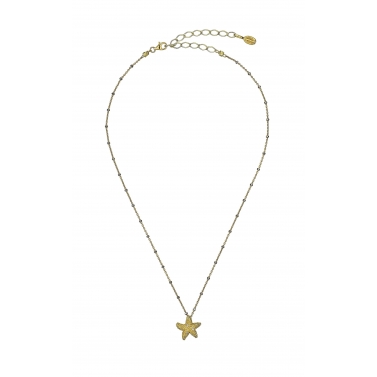 COLLAR ESTEL PLATA Y DIAMANTES